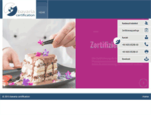 Tablet Screenshot of bavaria-cert.com